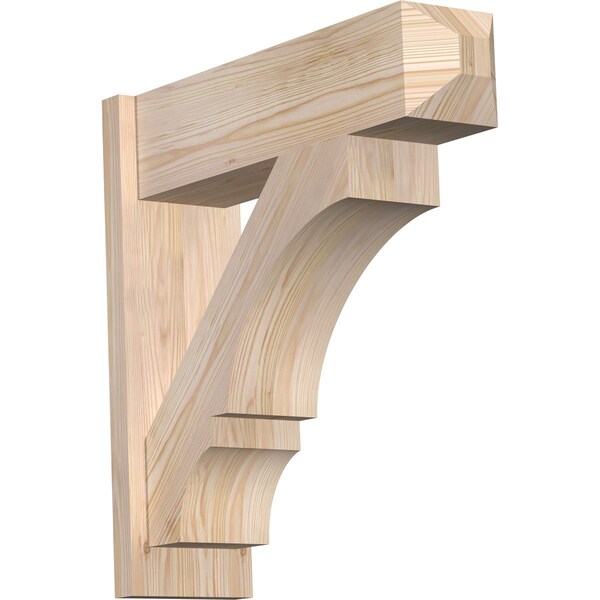 Ekena Millwork Balboa Smooth Craftsman Outlooker, Douglas Fir, 7 1/2"W x 26"D x 26"H OUT08X26X26BOA04SDF - main